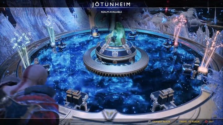 Enter the chamber where you can switch between realms - God of War: Mothers Ashes - Walkthrough - Walkthrough - God of War Guide