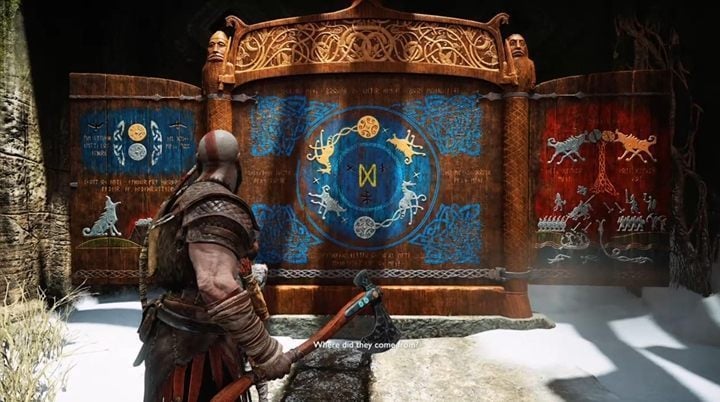 When you can obtain: During the mission The Marked Trees - God of War: More than Myth - Jotnar hidden shrines - list of all - Labours - God of War Guide