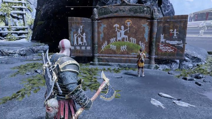 Commentary: The shrine can be found near the passage that leads to Muspelheim Tower - God of War: More than Myth - Jotnar hidden shrines - list of all - Labours - God of War Guide