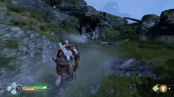 The second altar is on the right from the dragon (counting from the side where you had run at him) - God of War: Free dragons - list, all altars - Labours - God of War Guide