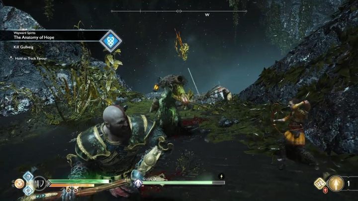 Commentary: You start this quest in the Masons Channel - you must collect three bones - God of War: Favors - list of all quests, walkthrough - Side quests and challenges - God of War Guide