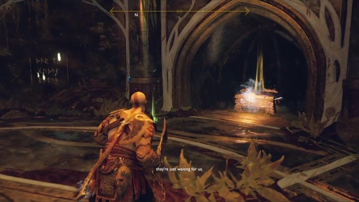 The third fragment is also found in Tyrs hidden chamber - God of War: Niflheim Guide - Side quests and challenges - God of War Guide