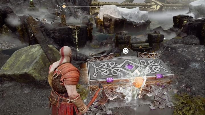 The second piece can be found on Cliffs of the Raven island - climb the chain up (you can find it right next to the Trolls corpse) - God of War: Muspelheim Guide - Side quests and challenges - God of War Guide