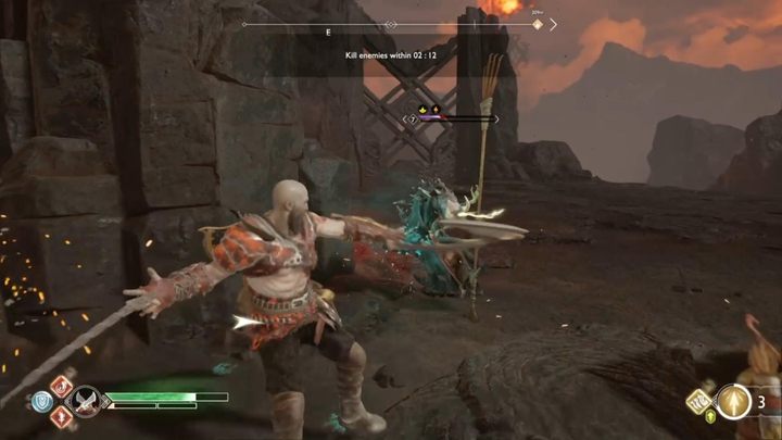Goal: Kill the enemies before the time runs out - God of War: Muspelheim Guide - Side quests and challenges - God of War Guide