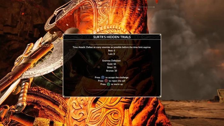 Goal: Kill as many as you can in 8 minutes - God of War: Muspelheim Guide - Side quests and challenges - God of War Guide