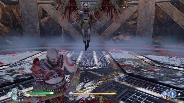 Its worth preparing for the duel with Geirdriful and the recommended steps are described in detail on the introduction page of this chapter - God of War: Valkyrie Geirdriful (Foothills) - how to beat? - Valkyries - God of War Guide