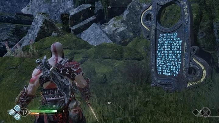 Lore Marker 3 - God of War: Veithurgard - all collectibles list - Shores of Nine - God of War Guide