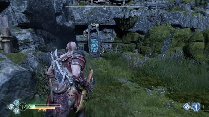 Lore Marker 5 - God of War: Veithurgard - all collectibles list - Shores of Nine - God of War Guide