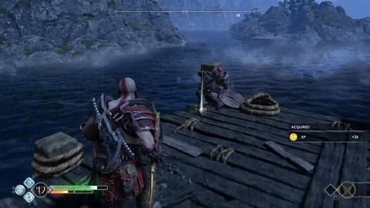 Artifact 1 - God of War: Veithurgard - all collectibles list - Shores of Nine - God of War Guide