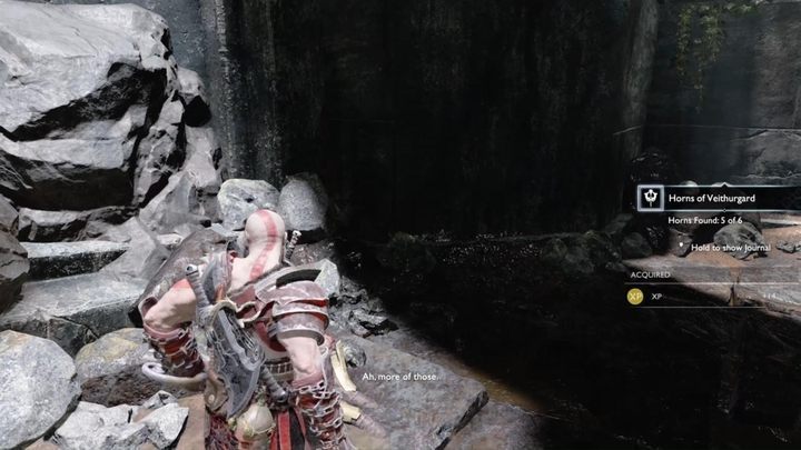 Artifact 5 - God of War: Veithurgard - all collectibles list - Shores of Nine - God of War Guide