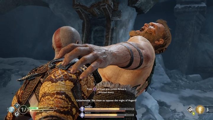 Magni and Modi are the sons of Thor - God of War: Magni and Modi - boss, how to beat? - Bosses - God of War Guide