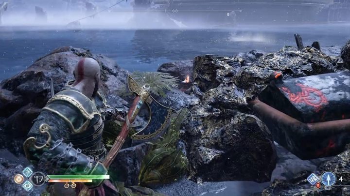 1 - God of War: How to destroy rocks blocking the passage? - Exploration and combat - God of War Guide