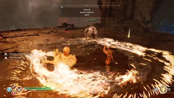 At the beginning of the game you only have a Leviathan Axe and during the first half of the game you will be fighting your enemies with it - God of War: When can you get other weapons? - Characters development - God of War Guide