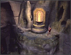 Go all the way down along the wall and then jump left - God of War 2: The Temple of Lahkesis 2 - Walkthrough - God of War 2 Game Guide & Walkthrough