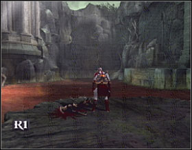 Youll reach a door that can be opened using the key you found - God of War 2: Temple of Euryale - Part 1 - Walkthrough - God of War 2 Game Guide & Walkthrough