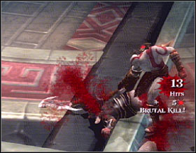 Use the lever to the right of the central ramp - God of War 2: Palace of the Fates - Walkthrough - God of War 2 Game Guide & Walkthrough