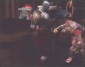 Use a lever to lower the spikes - God of War 2: The Phoenix Chamber - Walkthrough - God of War 2 Game Guide & Walkthrough