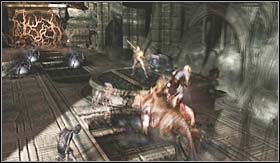 Description: during the level in Hades you will come across a man imprisoned behind dead thickets - Trophies - Story | Trophies - Trophies - God of War 3 Game Guide & Walkthrough