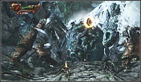 If everything goes fine, youll once more find yourself on Gaia and will have to fight the mini-boss again - Walkthrough - Mount Olympus | Walkthrough - Walkthrough - God of War 3 Game Guide & Walkthrough