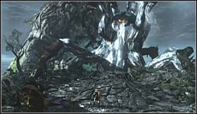 This way youll rip out one of the enemys limbs (it will land on the ground and will be usable later) and proceed to the last phase of the fight - Walkthrough - Mount Olympus | Walkthrough - Walkthrough - God of War 3 Game Guide & Walkthrough