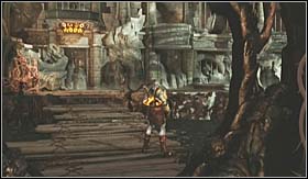 By the entrance, there are two chests with health and magic - use them if you need to - Walkthrough - Realm of Hades | Walkthrough - Walkthrough - God of War 3 Game Guide & Walkthrough