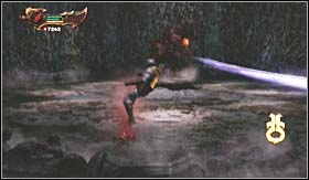 Long range attacks can be divided into two types: horizontal and vertical - Walkthrough - Hades | Walkthrough - Walkthrough - God of War 3 Game Guide & Walkthrough