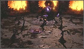 As you deal enough damage to the enemy, the first phase of the fight will end - Walkthrough - Hades | Walkthrough - Walkthrough - God of War 3 Game Guide & Walkthrough