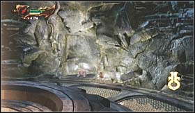 The first can be seen to the right [LS] - Walkthrough - Path of Eos | Walkthrough - Walkthrough - God of War 3 Game Guide & Walkthrough