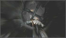 The first objects you should dodge are wooden platform [LS] - Walkthrough - The Chain of Balance | Walkthrough - Walkthrough - God of War 3 Game Guide & Walkthrough