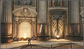 Once youre back at the well known room, walk round it, take care of the archers and open two experience chests - Walkthrough - The Flame of Olympus part II | Walkthrough - Walkthrough - God of War 3 Game Guide & Walkthrough