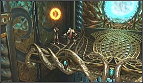 Once you collect all the valuable stuff, you can return to the teleport - Walkthrough - Poseidons Chamber | Walkthrough - Walkthrough - God of War 3 Game Guide & Walkthrough