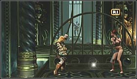 Follow the princess and youll be attacked by shielded enemies - eliminating them is mere formality - Walkthrough - Poseidons Chamber | Walkthrough - Walkthrough - God of War 3 Game Guide & Walkthrough