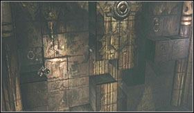 This way you will be able to glide towards the centre part of the gate, to a stable and safe ledge - Walkthrough - Gates of Tisiphone | Walkthrough - Walkthrough - God of War 3 Game Guide & Walkthrough