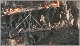 Move along the path until you reach the Pits - Walkthrough - The Pit of Tartarus and Cronos | Walkthrough - Walkthrough - God of War 3 Game Guide & Walkthrough