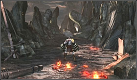 Theres a gap at the end of the road - Walkthrough - The Pit of Tartarus and Cronos | Walkthrough - Walkthrough - God of War 3 Game Guide & Walkthrough