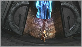 If everything goes well, you will land on a ledge, where some undeads and two statues will attack - Walkthrough - The Pit of Tartarus and Cronos | Walkthrough - Walkthrough - God of War 3 Game Guide & Walkthrough