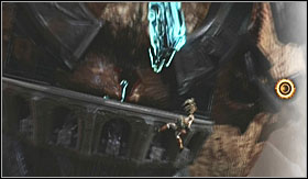 Once it breaks, another QTE will begin - Walkthrough - The Pit of Tartarus and Cronos | Walkthrough - Walkthrough - God of War 3 Game Guide & Walkthrough