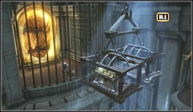 Check out the right side and pull the lever found there - Walkthrough - Daedalus Workshop | Walkthrough - Walkthrough - God of War 3 Game Guide & Walkthrough