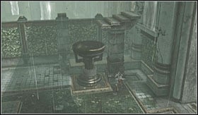 On the other side of the pit you will find a movable stairs part - Walkthrough - Heras Garden | Walkthrough - Walkthrough - God of War 3 Game Guide & Walkthrough