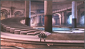 You will once again arrive in the well known room, this time able to collect all the experience chests and one with w power-up [ - Walkthrough - Zeus | Walkthrough - Walkthrough - God of War 3 Game Guide & Walkthrough