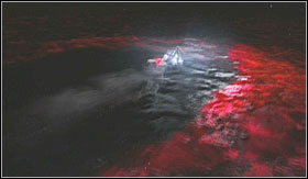 You will land in an ocean of blood - Walkthrough - The darkness | Walkthrough - Walkthrough - God of War 3 Game Guide & Walkthrough