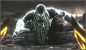 After the cutscene, you will take over control over Kratos once again, with the slight difference of being in FPP - Walkthrough - Finale | Walkthrough - Walkthrough - God of War 3 Game Guide & Walkthrough