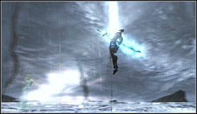 At the very end you have to make use of the sword and press L2 and R2 a couple times - Walkthrough - Finale | Walkthrough - Walkthrough - God of War 3 Game Guide & Walkthrough