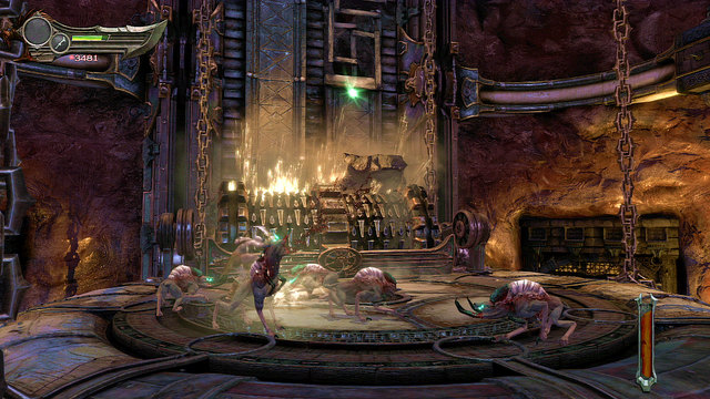 Again the four legs - Second fight with the Hand of Hecatonchires - Chapter 3: The Guard House - God of War: Ascension - Game Guide and Walkthrough