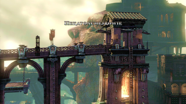 At the beginning of this chapter you should have about 3000 red orbs, this is the cost of first Kratos weapon upgrade - Walkthrough - Chapter 4: The Hecatonchires - God of War: Ascension - Game Guide and Walkthrough