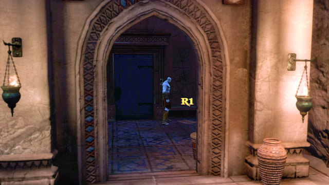 Just after an entrance to the village you find a shiny hammer - The beginning of the village - Chapter 5: The Village of Kirra - God of War: Ascension - Game Guide and Walkthrough