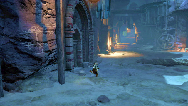 Then head for a path on the left from the entrance - The beginning of the village - Chapter 5: The Village of Kirra - God of War: Ascension - Game Guide and Walkthrough