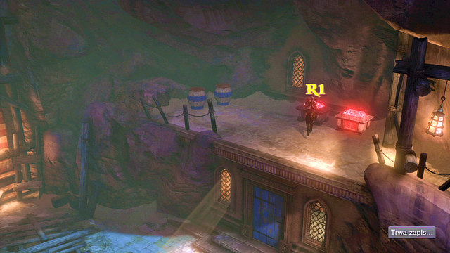 After finishing them off, search nearby chests - Fire of Ares and Mill-Wheel - Chapter 5: The Village of Kirra - God of War: Ascension - Game Guide and Walkthrough