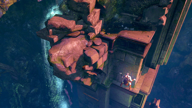 Climb up, until you get to a damp path - Walkthrough - Chapter 6: The Cistern - God of War: Ascension - Game Guide and Walkthrough