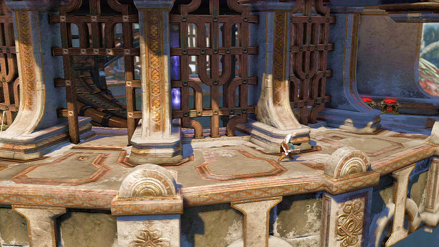 When you exit a tower, run right and open two red chests - Walkthrough - Chapter 6: The Cistern - God of War: Ascension - Game Guide and Walkthrough